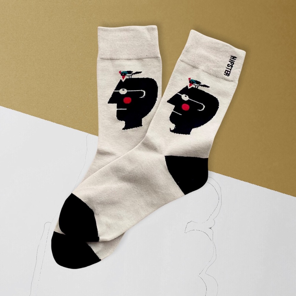 Unisex socks: EU32-40,US5-8